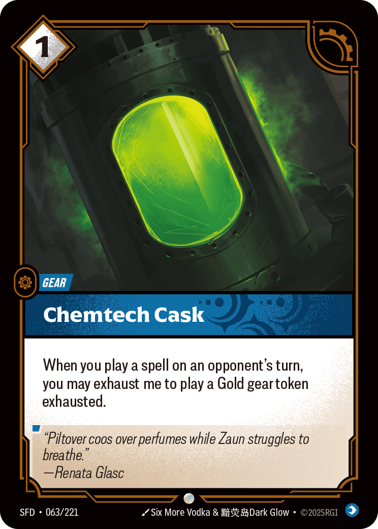 Chemtech Cask