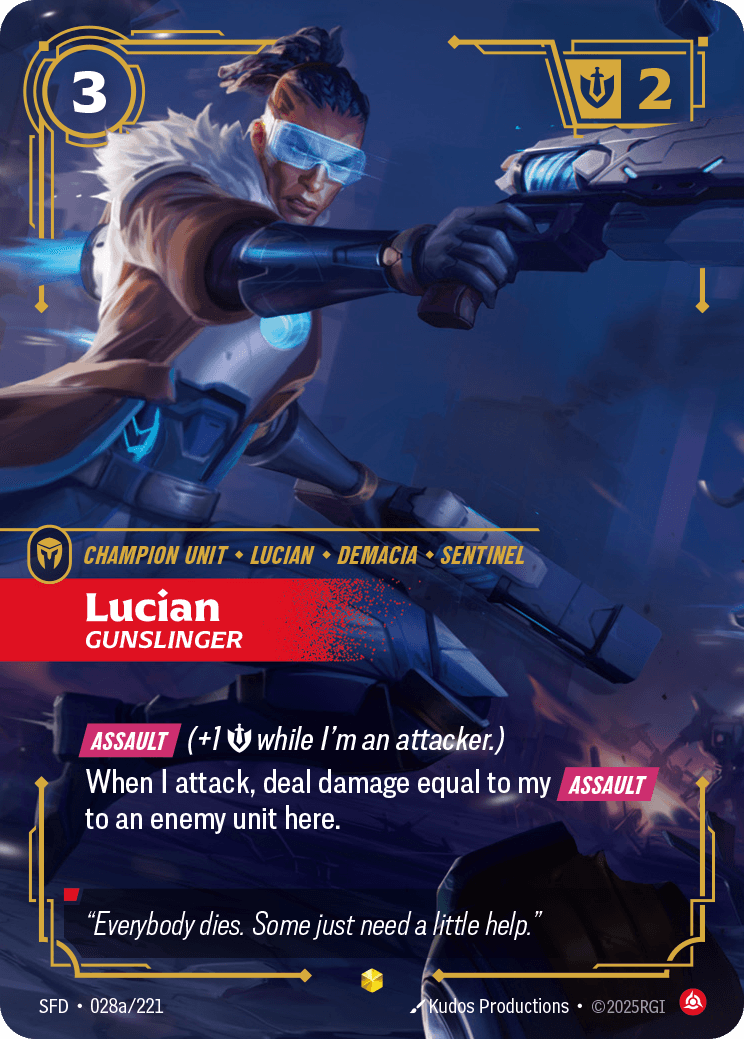 Lucian, Gunslinger