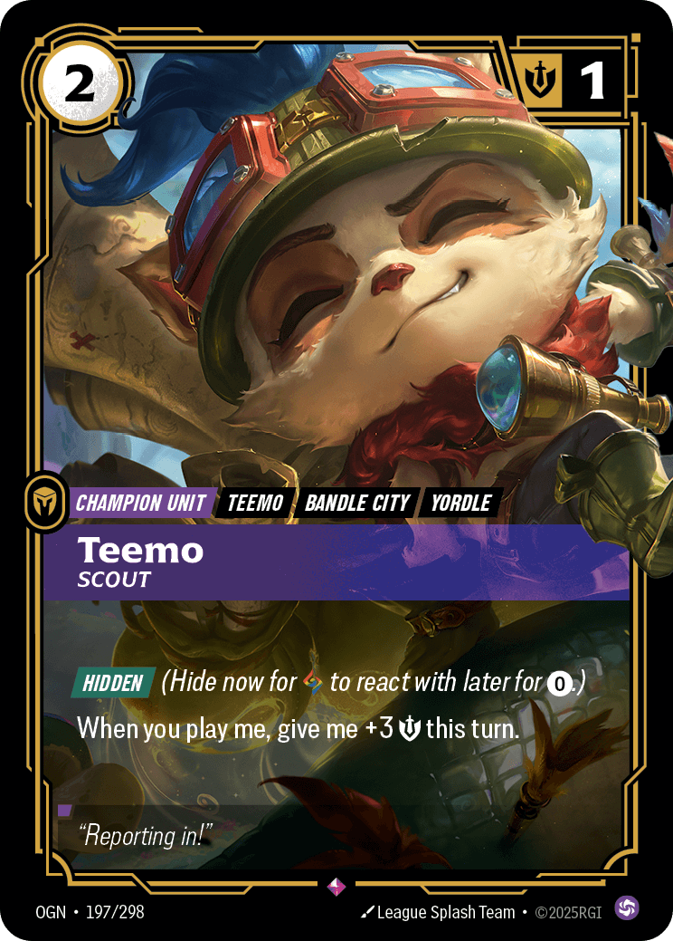 Teemo, Scout