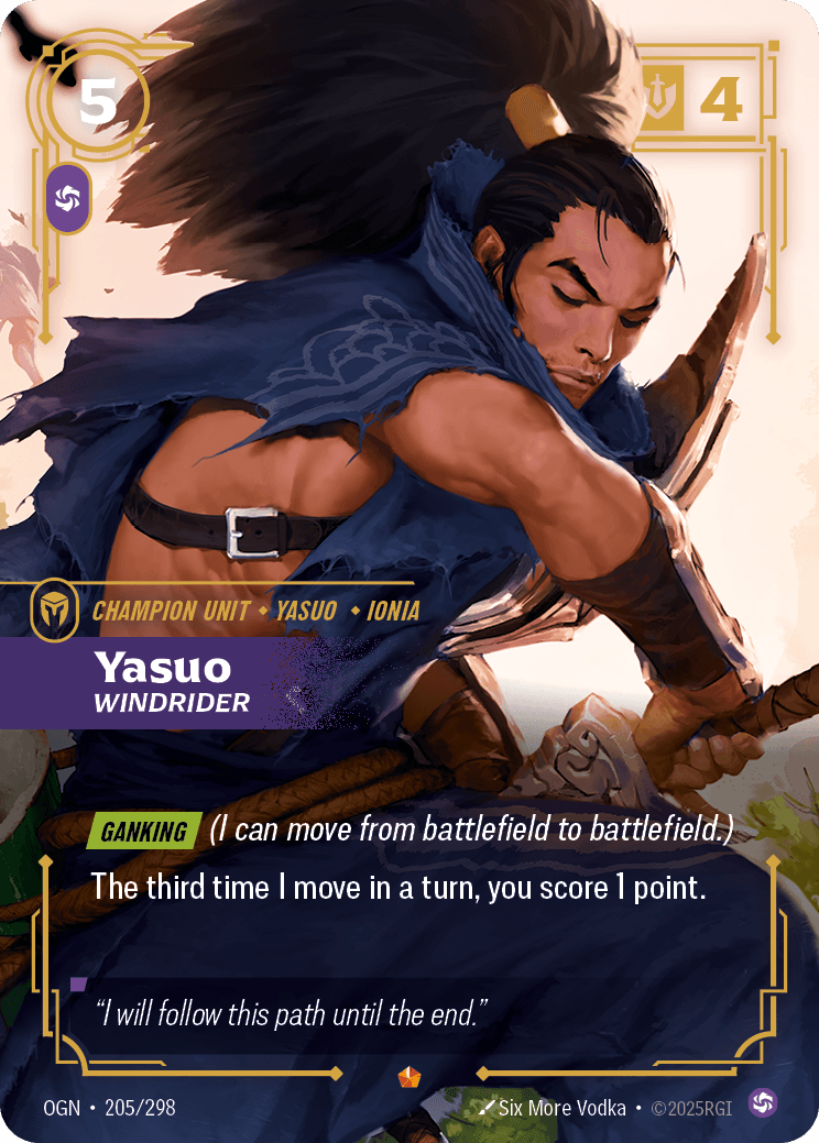 Yasuo, Windrider